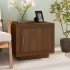 Mesa de centro madera de ingeniería roble marrón 51x50x45