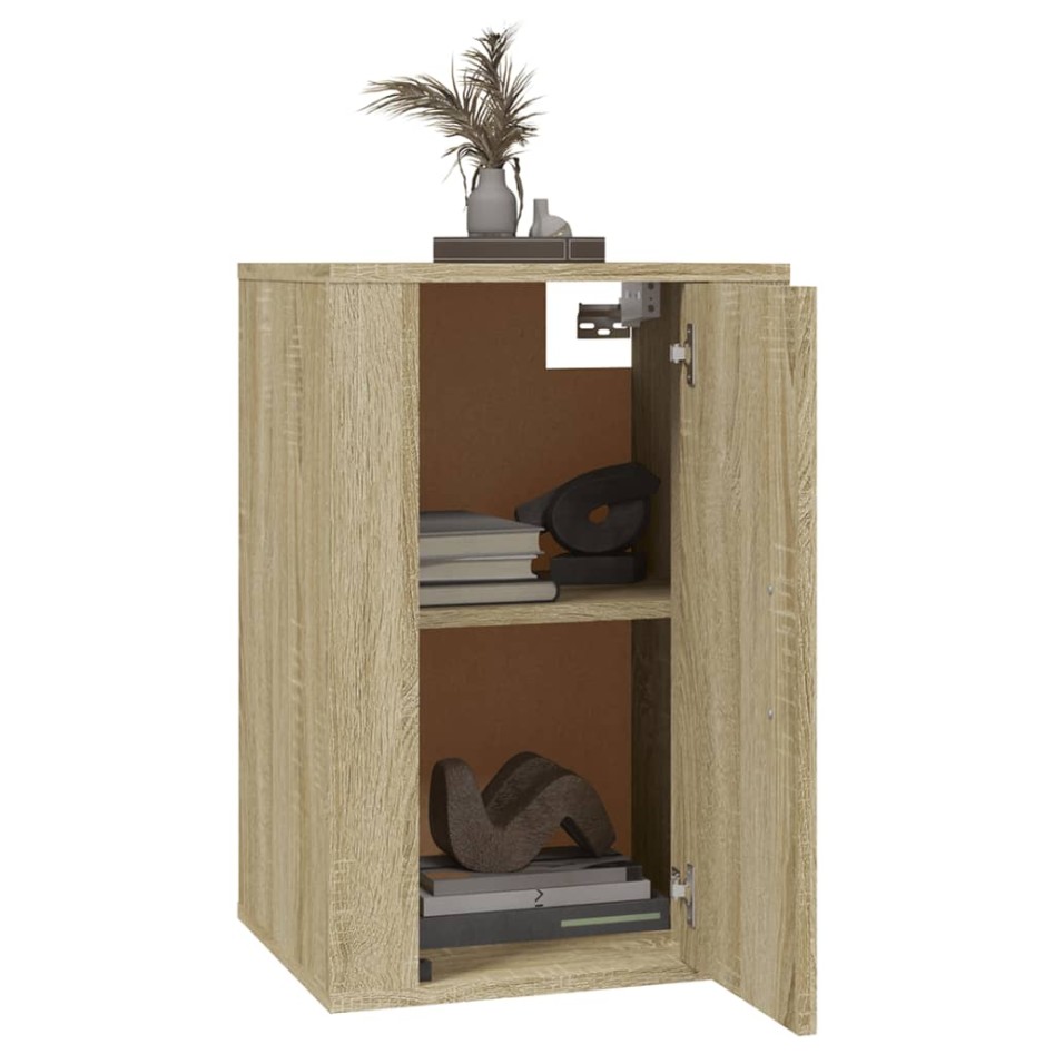 Mueble para TV de pared roble Sonoma 40x34,5x60