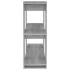 Estantería/divisor de espacios gris Sonoma 100x30x87