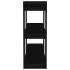 Estantería/divisor de espacios negro 100x30x87