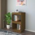 Estantería de madera maciza de pino marrón miel 40x35x71