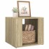 Mesita de noche madera contrachapada roble Sonoma 41x40x36