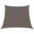 Toldo de vela gris antracita HDPE 160 g/m² 3/4x3