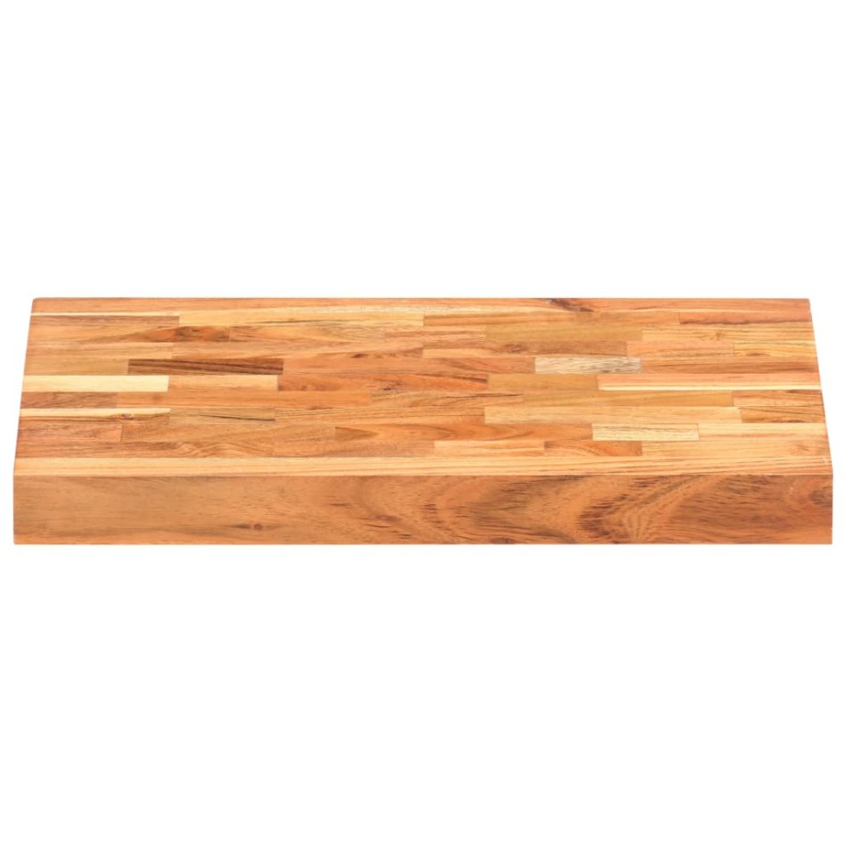 Tabla de cortar de madera maciza de acacia 40x30x4