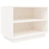 Armario zapatero de madera maciza de pino blanco 60x34x45