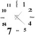 Reloj 3D de pared con diseño moderno 100 cm XXL