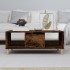 Mesa de centro madera contrachapada roble ahumado 90x50x36,5