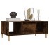 Mesa de centro madera contrachapada roble ahumado 90x50x36,5