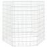 Recinto animales corral 6 paneles hierro galvanizado 54x100