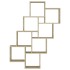 Estante cubo de pared contrachapado roble Sonoma 90x15x119