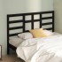 Cabecero de cama madera maciza de pino negro 166x4x104