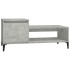 Mesa de centro madera contrachapada gris hormigón 100x50x45