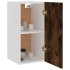 Mueble colgante madera ingeniería roble ahumado