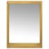 Mueble con espejo madera maciza de teca 30x10x40