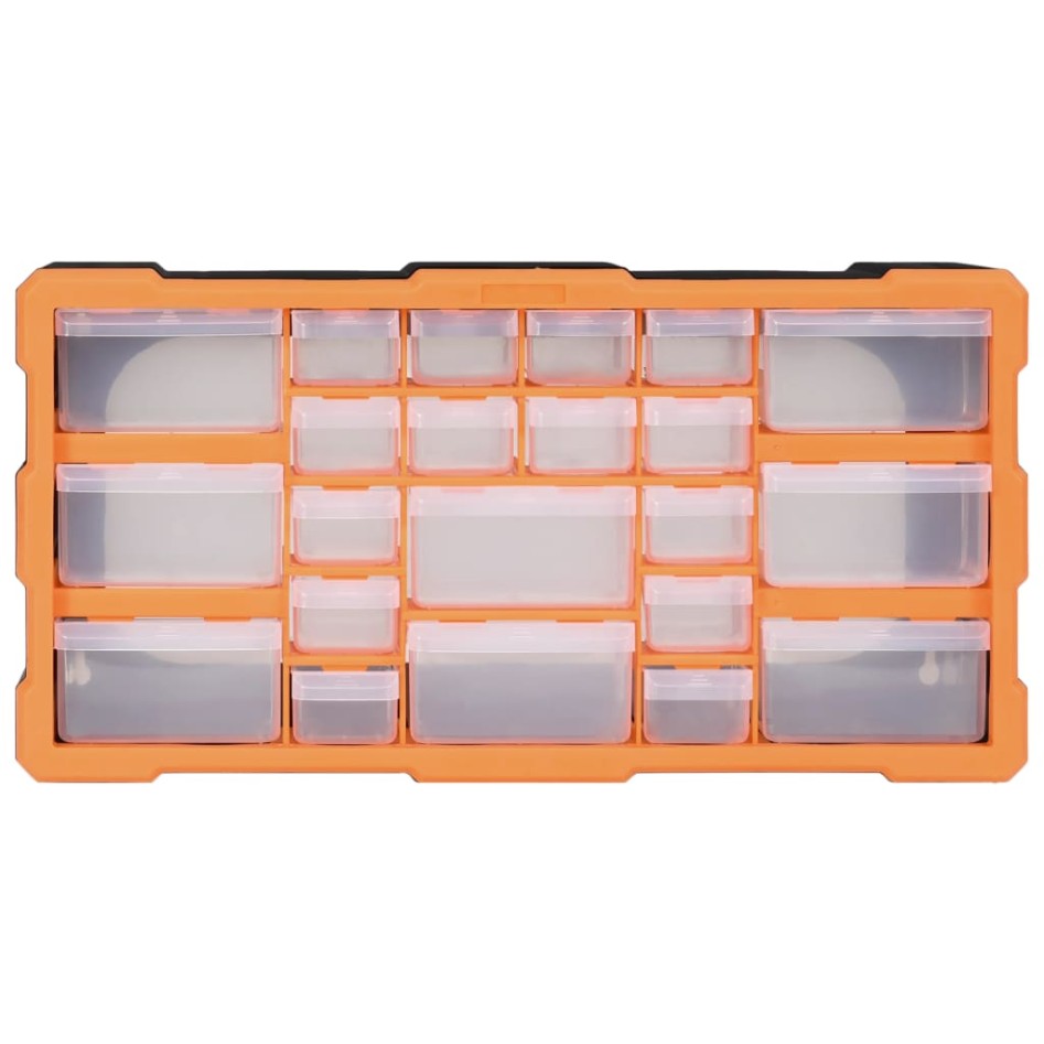 Organizador multicajones con 22 cajones 49x16x25,5