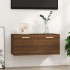 Armario de pared madera ingeniería roble marrón 80x35x36,5
