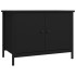 Mueble de TV con puertas madera contrachapada 60x35x45