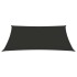 Toldo de vela tela oxford trapecio gris antracita 2/4x3