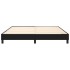 Estructura de cama box spring tela negro 160x200
