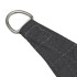 Toldo de vela tela oxford trapecio gris antracita 2/4x3