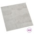 Tarimas de suelo autoadhesivas 20 uds PVC gris claro 1,86