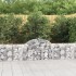Cesta de gaviones forma arco hierro galvanizado 200x30x60/80