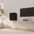 Armario de pared de madera maciza de pino negro 30x30x40