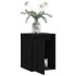 Armario de pared de madera maciza de pino negro 30x30x40