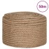 Cuerda de yute 50 m de longitud y 14 mm de