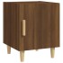 Mesitas de noche 2 uds madera contrachapada color roble