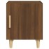Mesitas de noche 2 uds madera contrachapada color roble