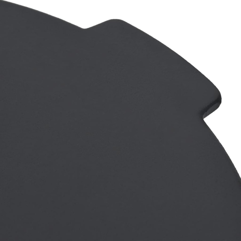 Placa de parrilla de hierro fundido Ø44