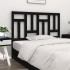 Cabecero de cama madera maciza de pino negro 205,5x4x100