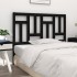 Cabecero de cama madera maciza de pino negro 205,5x4x100