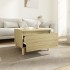Mesa auxiliar madera contrachapada roble Sonoma 50x46x35