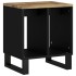 Mesa auxiliar madera maciza mango y tecnológica 40x31x46