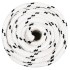 Cuerda para barco trenzada poliéster blanco 16 mmx25
