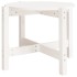 Mesa de centro de madera maciza de pino blanco 62,5x45