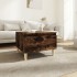 Mesa auxiliar madera contrachapada roble ahumado 50x46x35