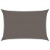 Toldo de vela gris antracita HDPE 160 g/m² 2,5x4