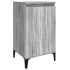 Mesita de noche madera contrachapada gris Sonoma 40x35x70