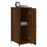 Mesita de noche madera de ingeniería marrón roble 32x42x80