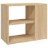Armario auxiliar madera contrachapada roble Sonoma 60x30x50