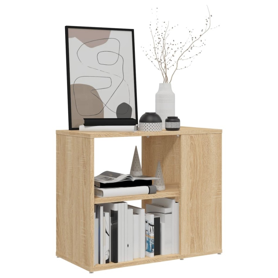 Armario auxiliar madera contrachapada roble Sonoma 60x30x50