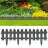 Bordes de jardín 25 unidades PP antracita 10