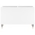 Mueble para discos madera contrachapada blanco 74,5x38x48