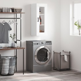 Armario de pared blanco 34,5x34x90