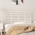 Cabecero de cama de pared madera maciza pino blanco 126x3x63