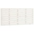 Cabecero de cama de pared madera maciza pino blanco 126x3x63