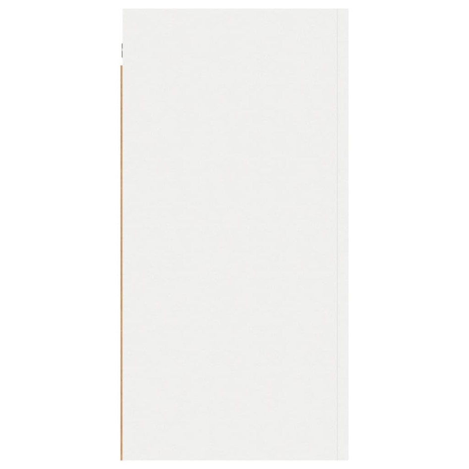 Mueble para TV de madera contrachapada blanco 30,5x30x60